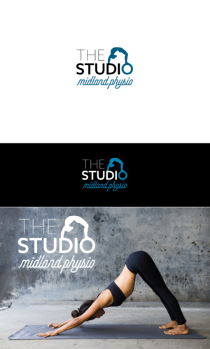 The Studio @ Midland Physio.  It does not have to have the @ in the text | Logo-Design von ultramarin
