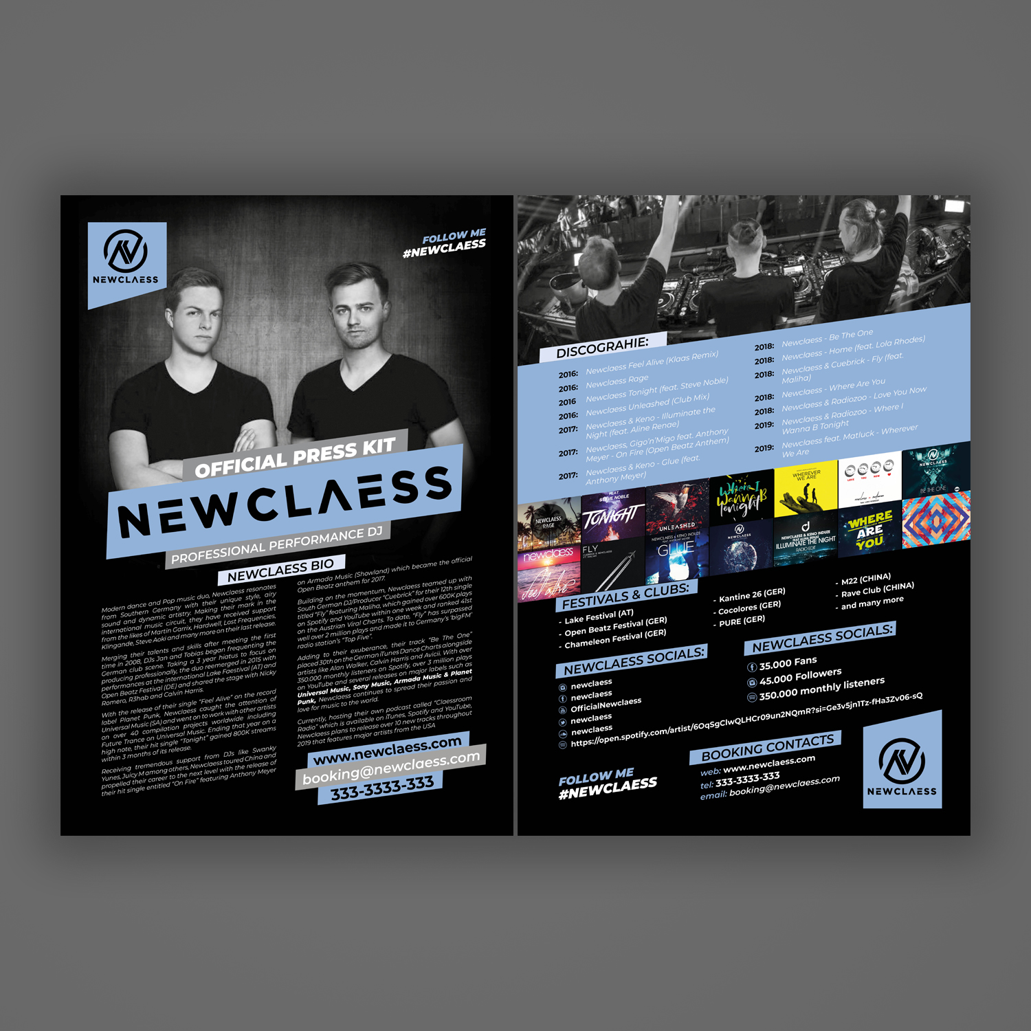 Flyer Design by Mariyam Khan for PLAY Süddeutschland Event GmbH & Co. KG | Design #21399733
