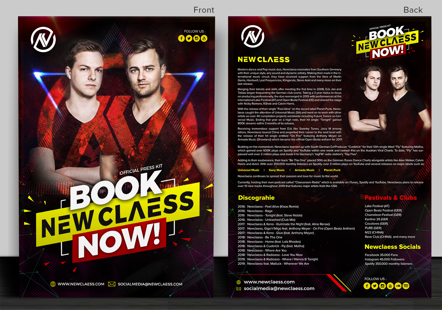 Flyer-Design von SAI DESIGNS für PLAY Süddeutschland Event GmbH & Co. KG | Design #21394901