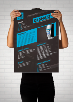 NEWCLAESS / DJ PRESS KIT | Design de Flyer par HamzaMalik