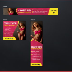 Diseño De Banner Publicitario por Pd Work para Senior Dating Agency Limited | Diseño #21401520