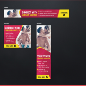 Banner-Design von Pd Work für Senior Dating Agency Limited | Design: #21401615