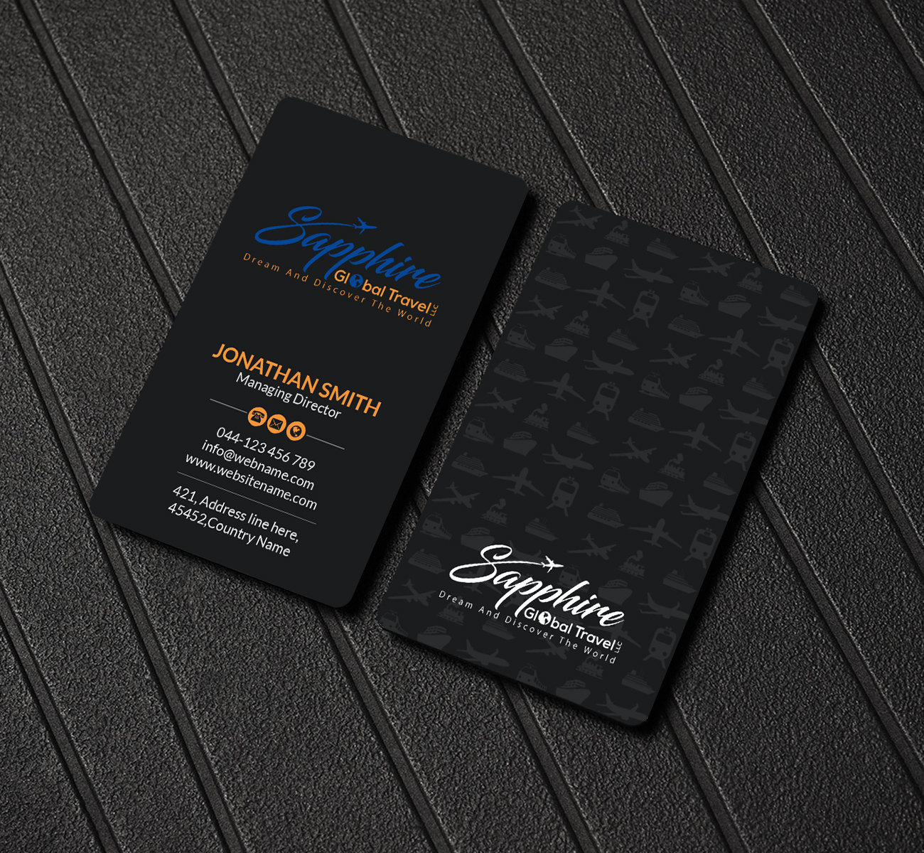 Business Card Design by Creations Box 2015 for this project | Design #21420509