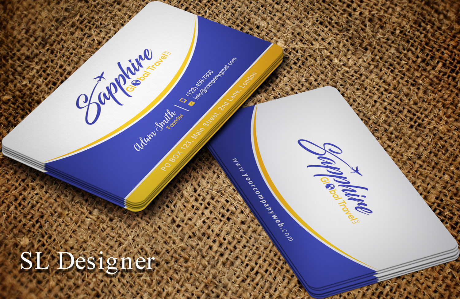 Business Card Design by SL Designer for this project | Design #21399659