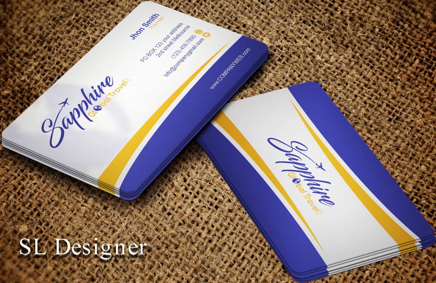 Business Card Design by SL Designer for this project | Design #21399662
