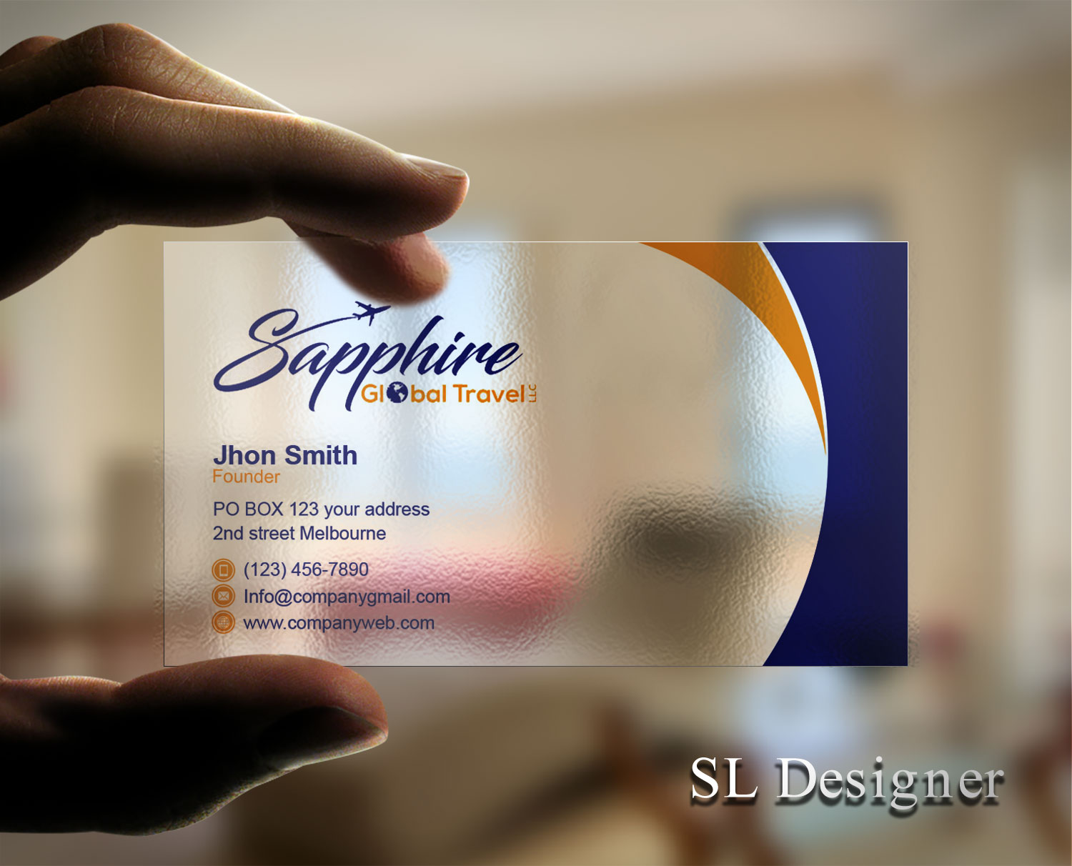 Business Card Design by SL Designer for this project | Design #21399673