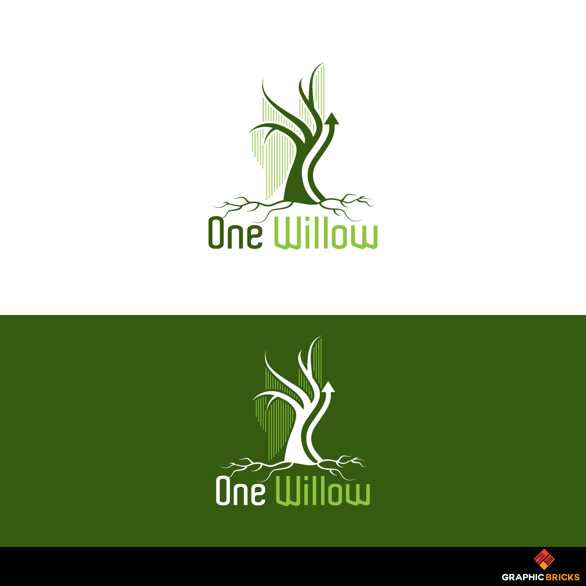 Logo Design by Graphic Bricks for One Willow | Design #21395615