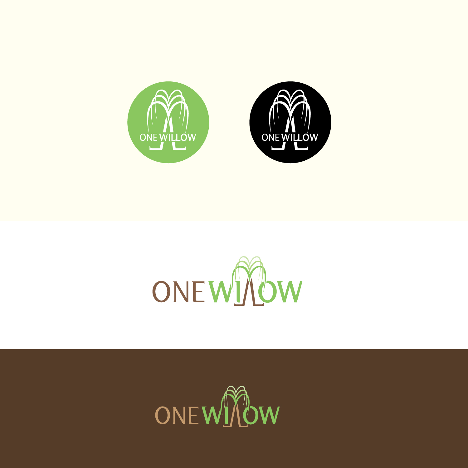 Logo Design by sankar999 for One Willow | Design #21394398