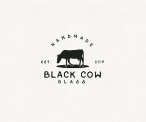 Black cow glass  | Design de Logo par 91.kremena.petrova