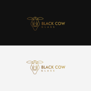 Logo Design by Imam Logo Designer for Black cow glass | Design: #21399265
