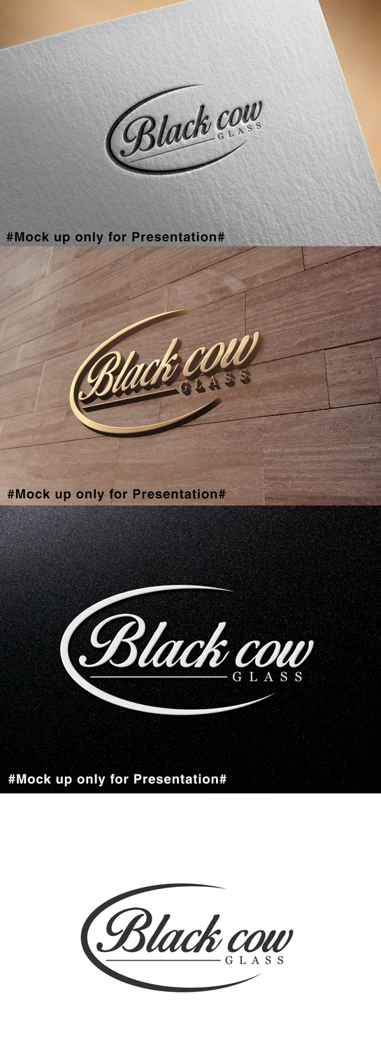 Logo Design by designmind78 for Black cow glass | Design #21395067
