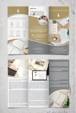 Brochure Design by alex989 for this project | Design: #21396269