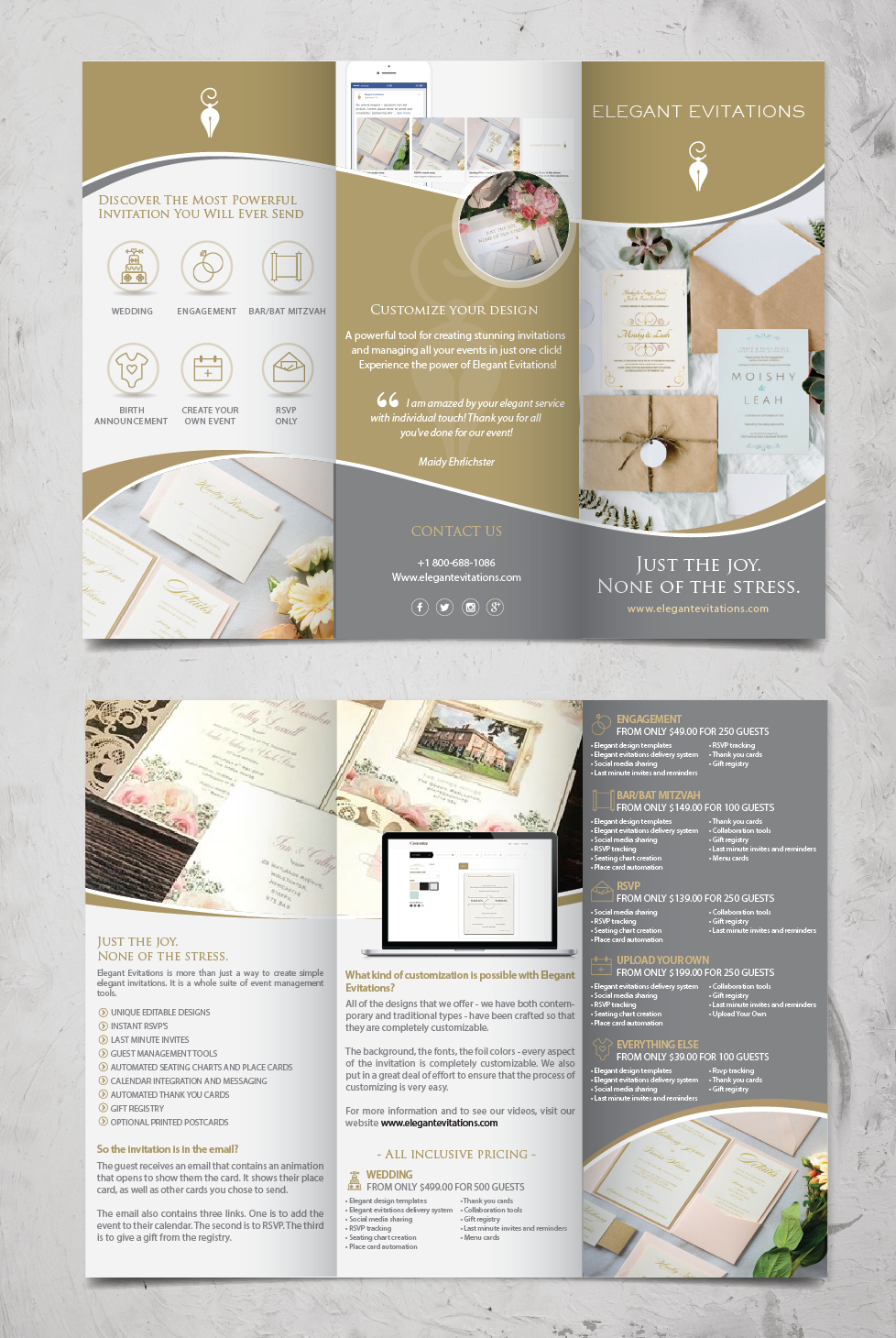 Brochure Design by alex989 for this project | Design #21401642