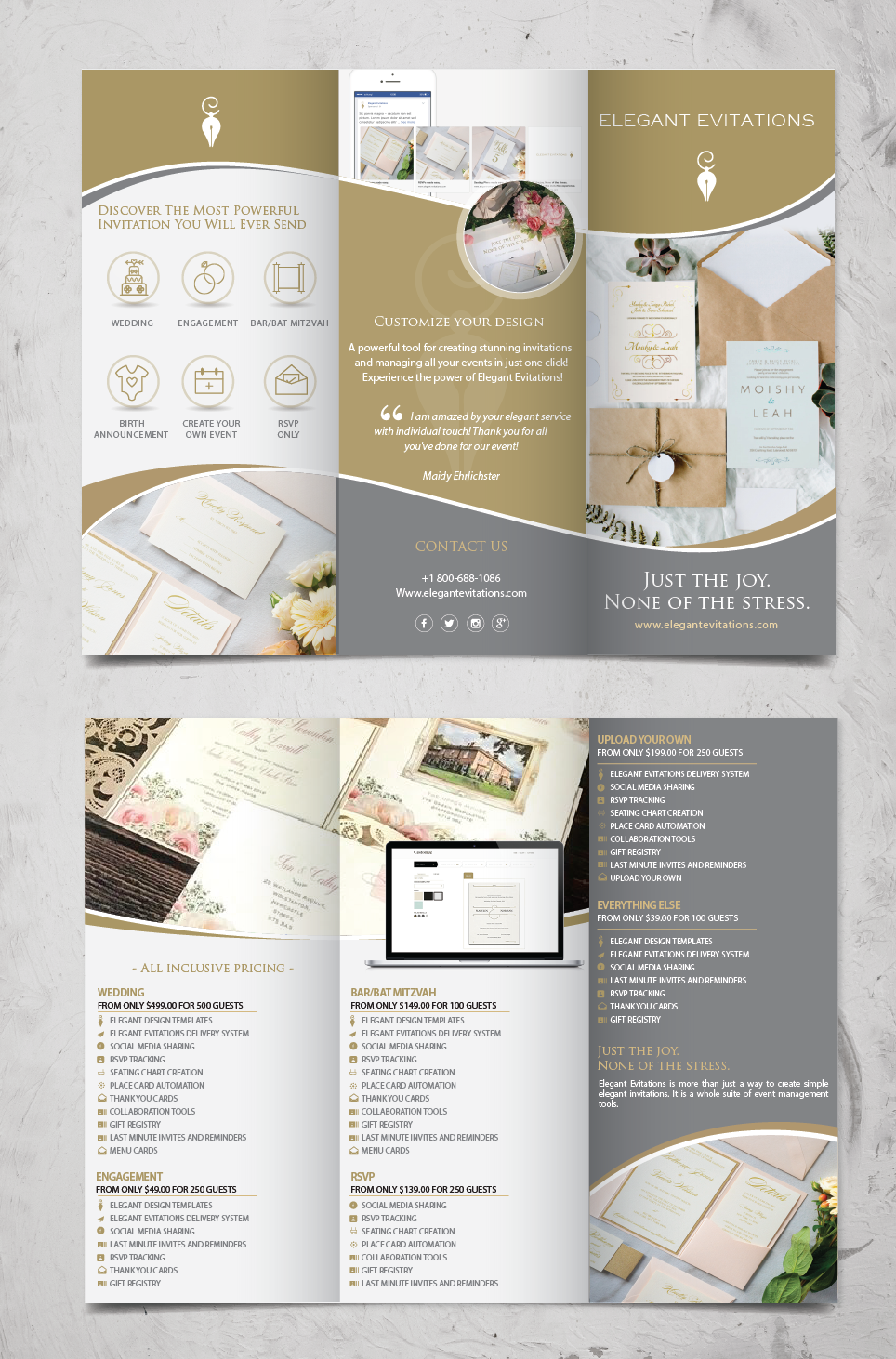Brochure Design by alex989 for this project | Design #21411878