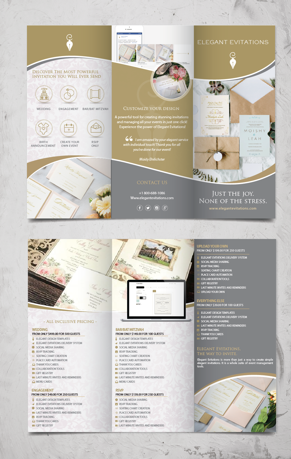 Brochure Design by alex989 for this project | Design #21453587