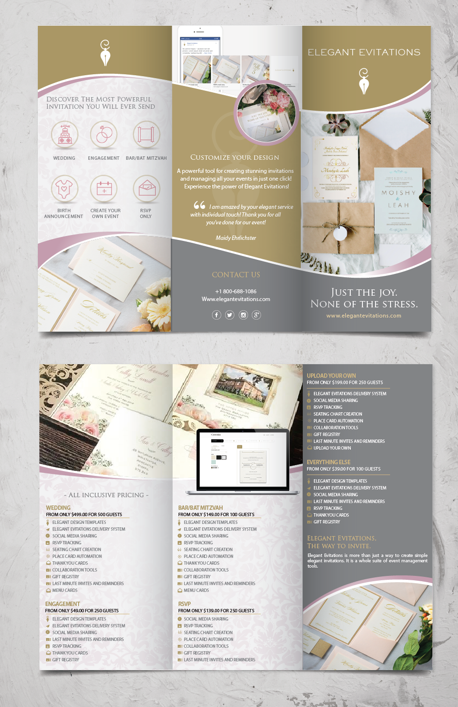 Brochure Design by alex989 for this project | Design #21453588