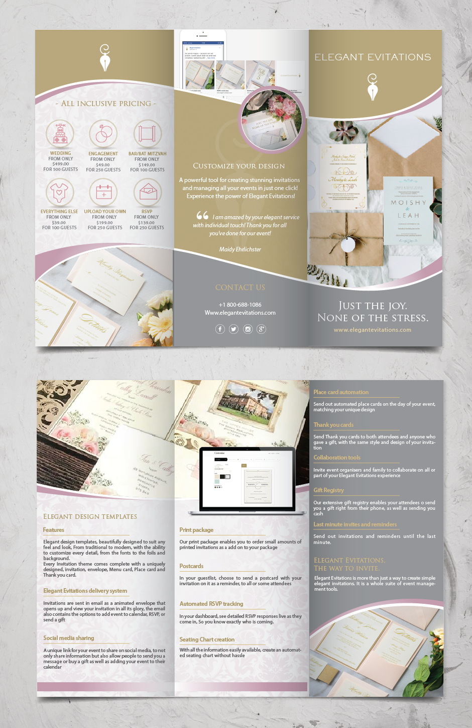 Brochure Design by alex989 for this project | Design #21493118