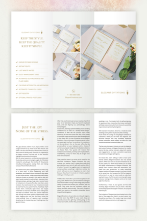 Brochure Design by Dolyjahin7 for this project | Design: #21491064
