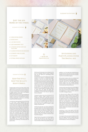 Brochure Design by Dolyjahin7 for this project | Design: #21491065