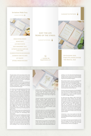 Brochure Design by Dolyjahin7 for this project | Design: #21491092