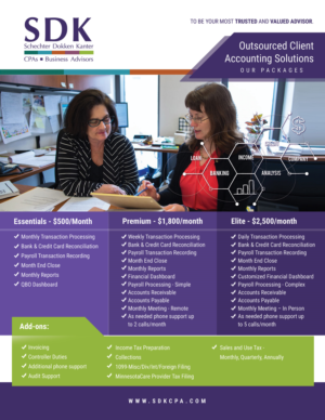 Design de Flyer par uk pour Schechter Dokken Kanter | Design : #21428805