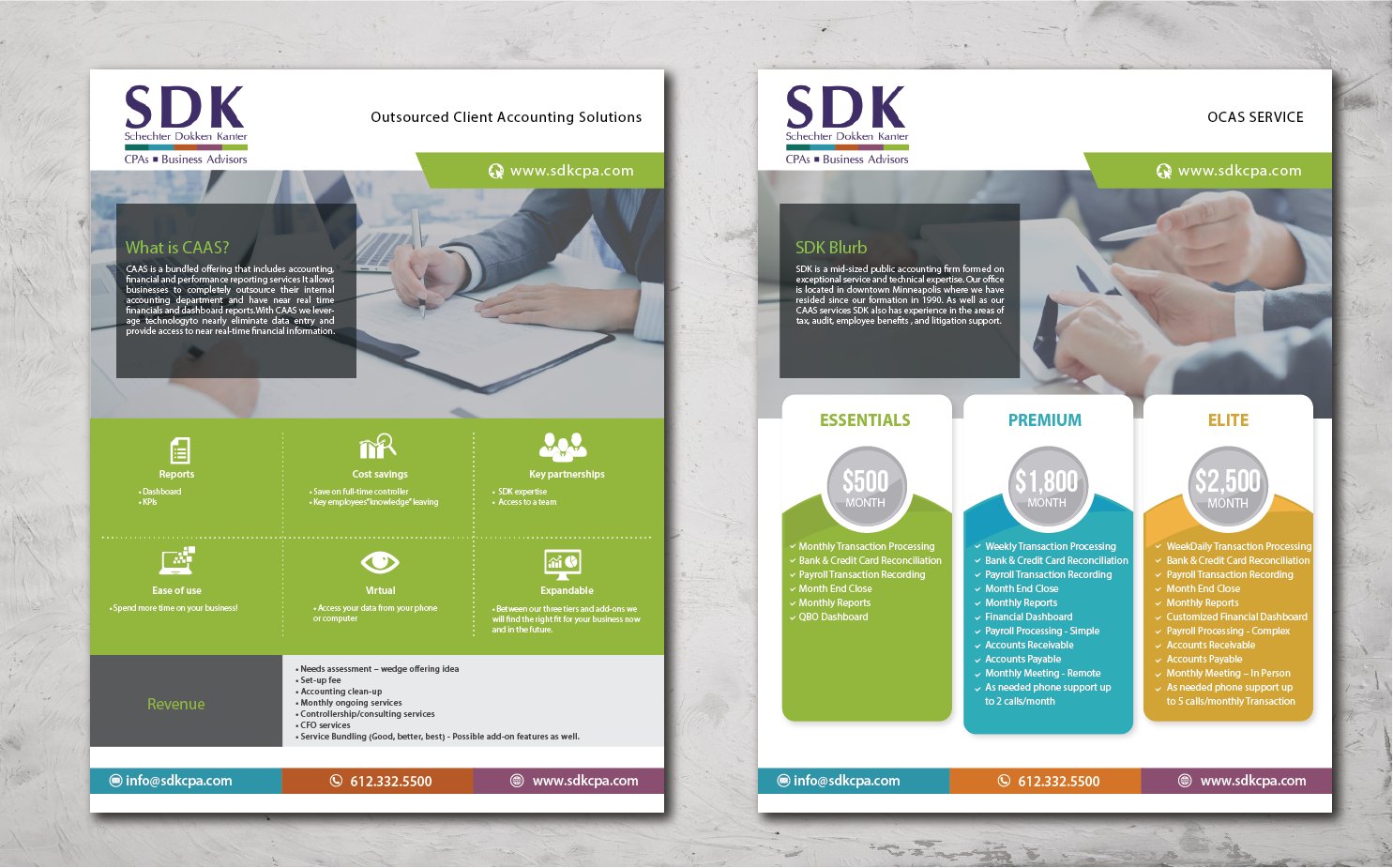 Design de Flyer par alex989 pour Schechter Dokken Kanter | Design #21943137
