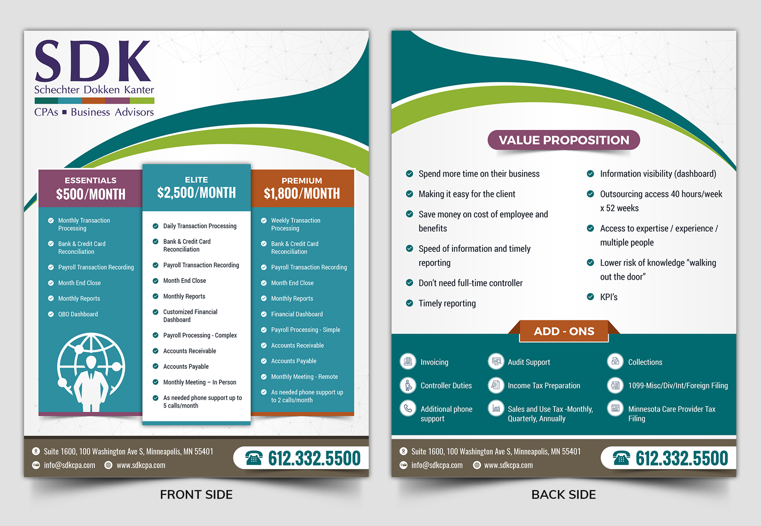 Design de Flyer par SAI DESIGNS pour Schechter Dokken Kanter | Design #21628089