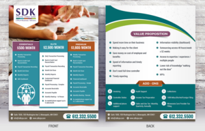 CAAS Service Sheet | Flyer Design by SAI DESIGNS