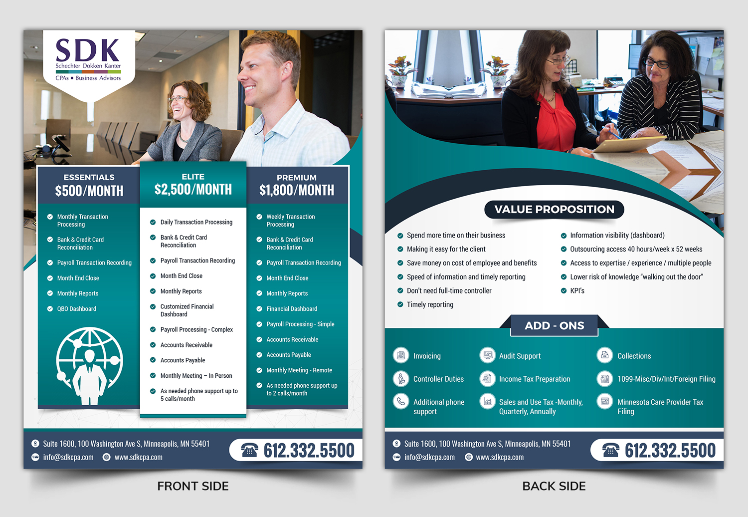 Design de Flyer par SAI DESIGNS pour Schechter Dokken Kanter | Design #21412564