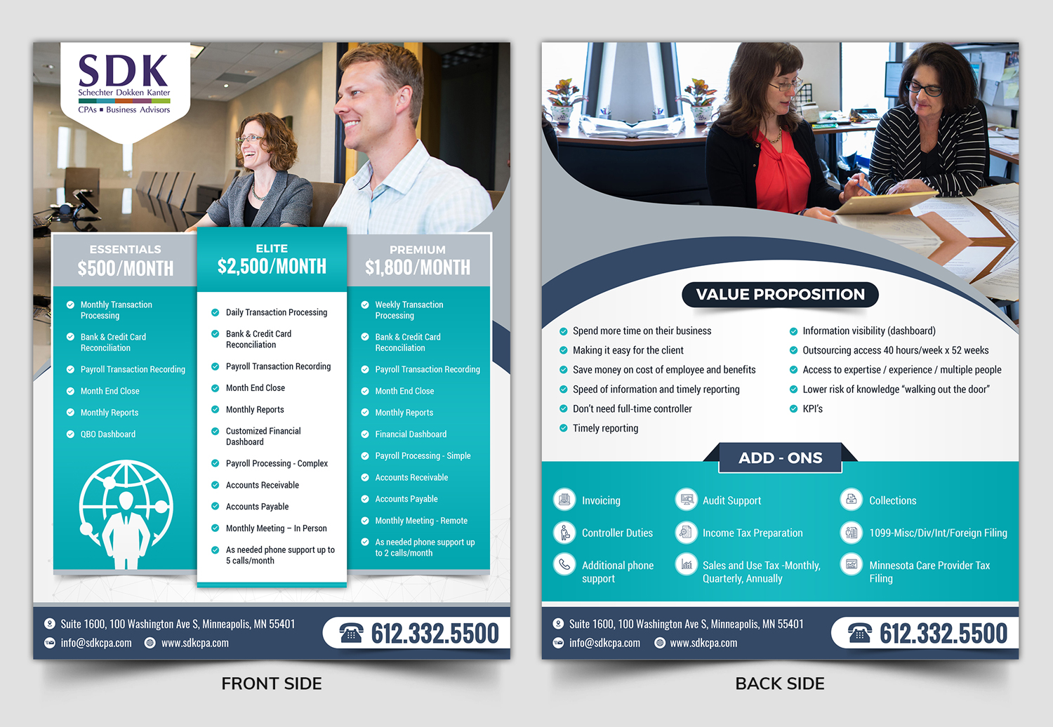 Design de Flyer par SAI DESIGNS pour Schechter Dokken Kanter | Design #21412565