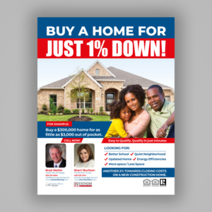 Down Payment Assistance Program | Flyer Design by Mariyam Khan