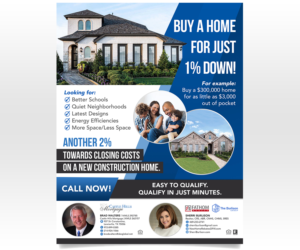 Down Payment Assistance Program | Flyer Design by Luniere Designs