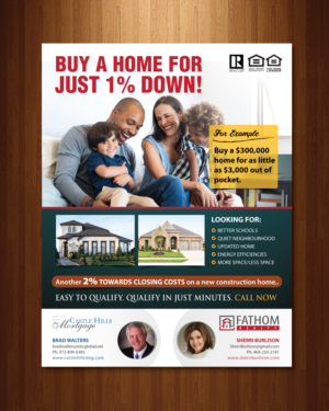 Down Payment Assistance Program | Flyer Design by meet007