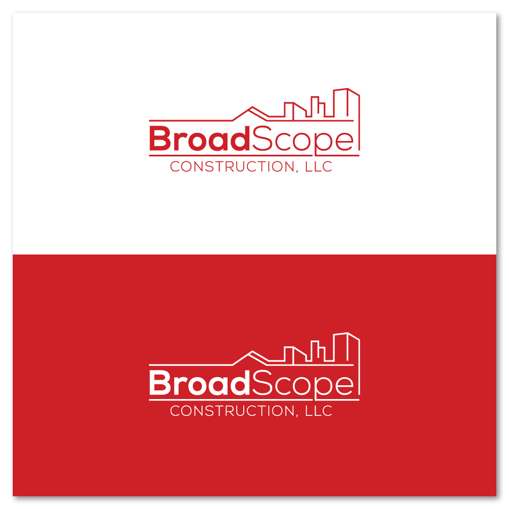 Logo Design by Sujit Banerjee for BroadScope Construction, LLC | Design #21396930