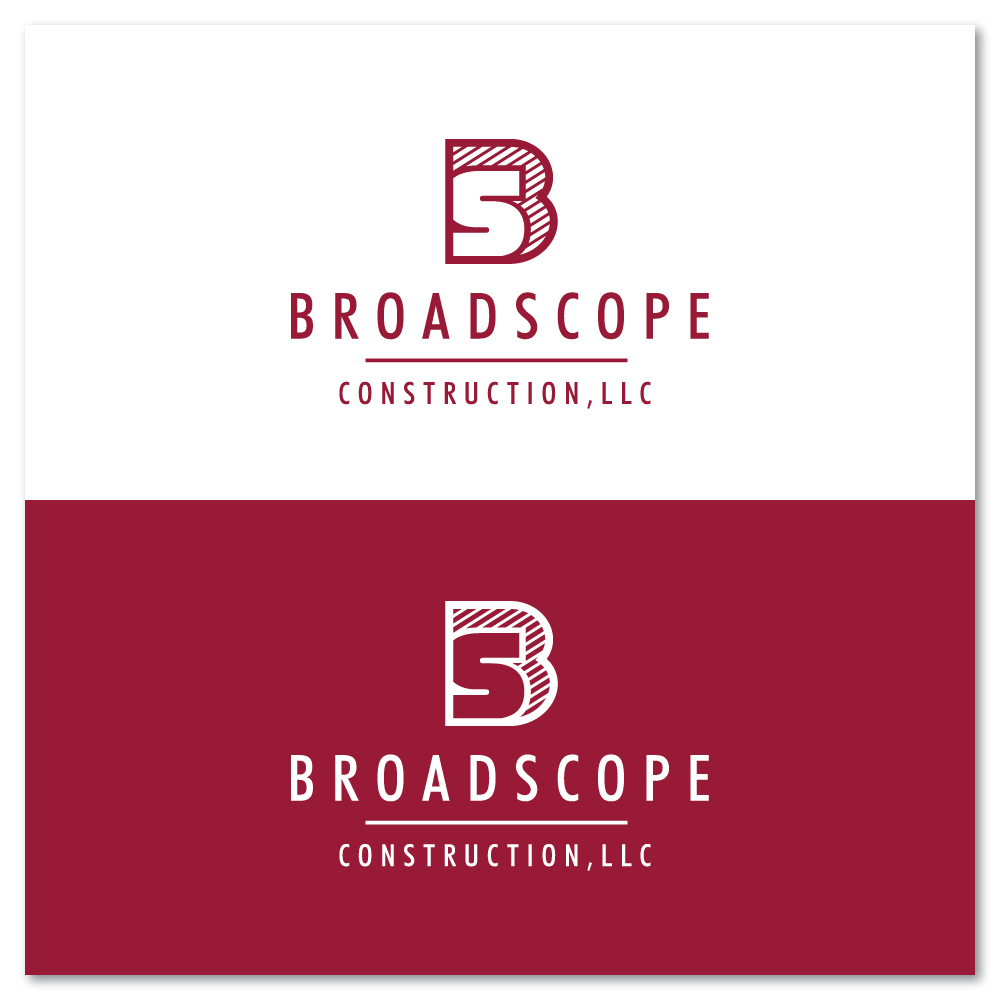Logo Design by Sujit Banerjee for BroadScope Construction, LLC | Design #21396931