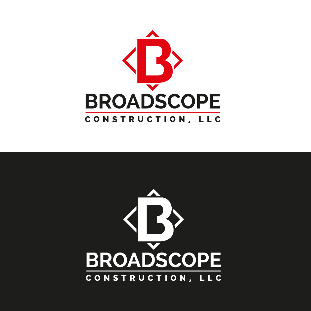 Logo Design by Sujit Banerjee for BroadScope Construction, LLC | Design #21396932