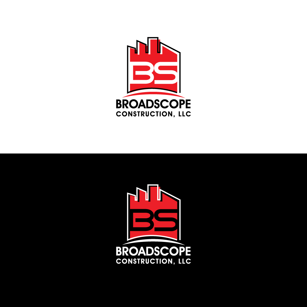 Logo Design by Sujit Banerjee for BroadScope Construction, LLC | Design #21396935