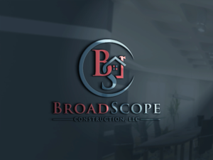 Logo Design by Design Solving for BroadScope Construction, LLC | Design: #21393974