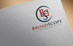 Logo Design by Design Solving for BroadScope Construction, LLC | Design: #21393975