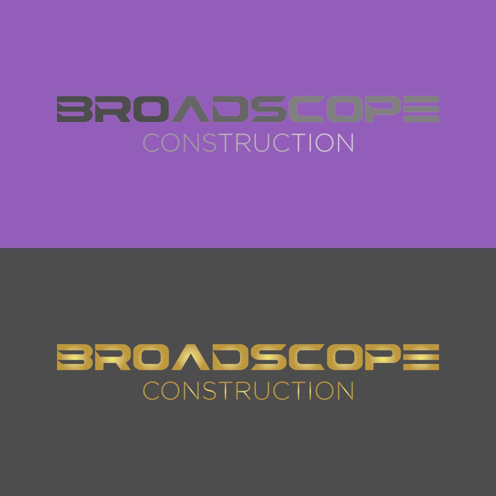 Logo Design by IB Okadiputra 2 for BroadScope Construction, LLC | Design #21393377
