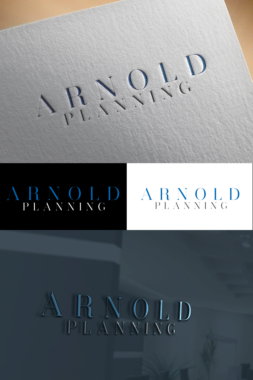 Logo Design by shariqueyaseen2 for Arnold Planning Services | Design: #21506619
