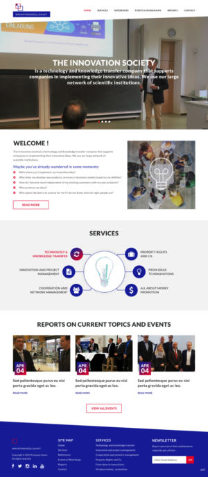 Web Design by pb for Delta Media GmbH | Design: #21408408