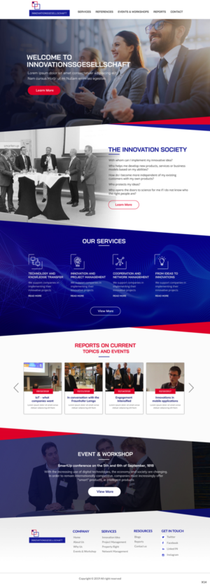 Web Design by pb for Delta Media GmbH | Design: #21408412