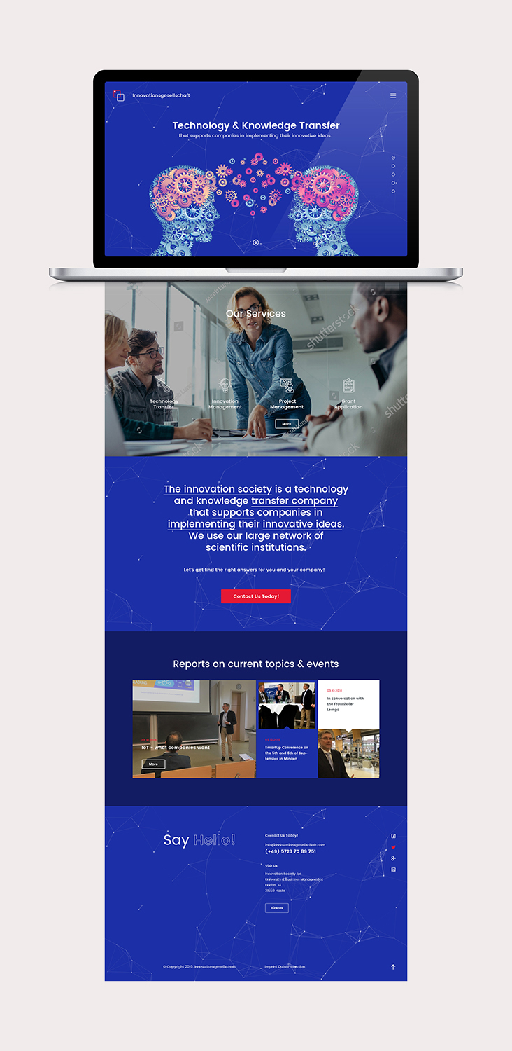 Web Design by Ved Web Services for Delta Media GmbH | Design #21411010