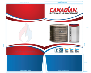 Flyer Design by Deziners Zone for Canadian heating and air conditioning | Design: #21413855