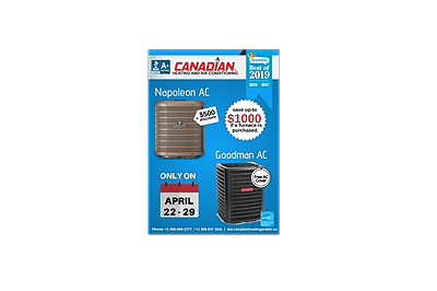 Flyer-Design von AnneWanjiku für Canadian heating and air conditioning | Design #21448814