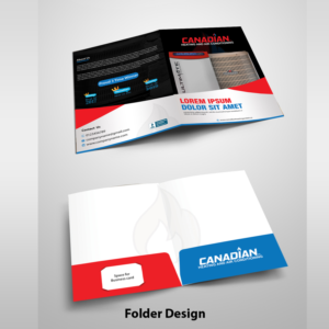 Flyer Design by Schöpfer for Canadian heating and air conditioning | Design: #21416138