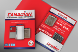 Flyer Design by Viraj Perera for Canadian heating and air conditioning | Design: #21414413