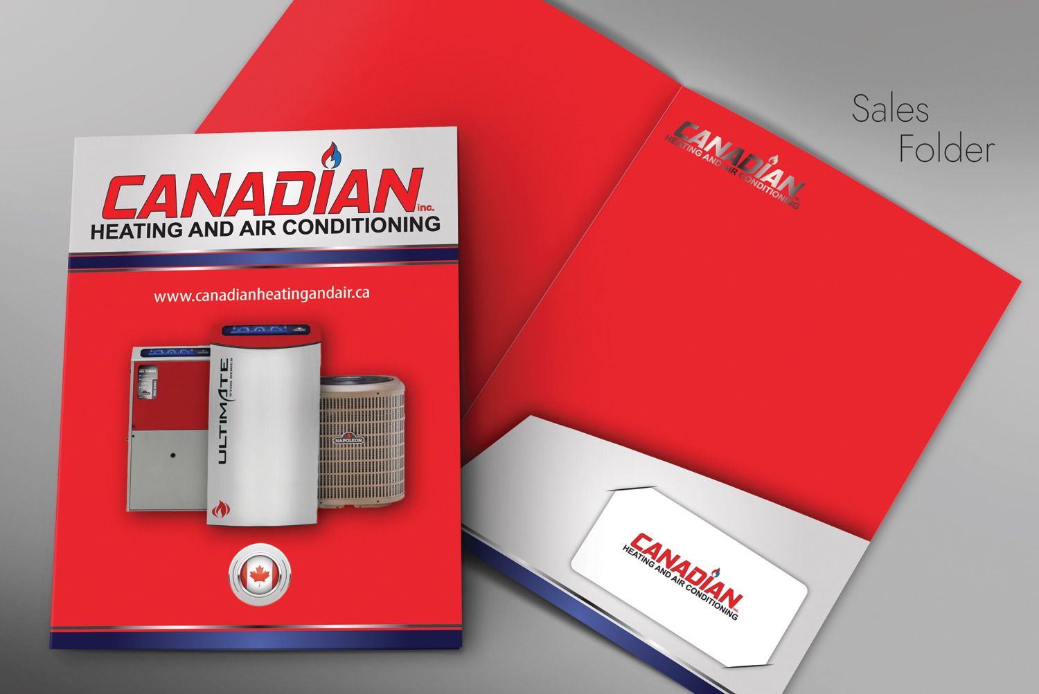 Flyer Design by Viraj Perera for Canadian heating and air conditioning | Design #21415253