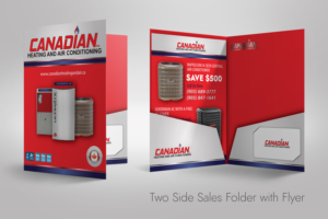 Flyer Design by Viraj Perera for Canadian heating and air conditioning | Design #21426028